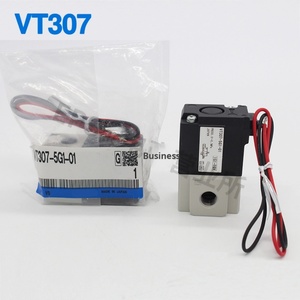วาล์วควบคุมสุญญากาศโซลินอยด์ความถี่สูงชนิด SMC อะไหล่ระบบนิวเมติก VT307V-4G1/5G1-01 VT317V-5G/Dz-02 - Product Image 2