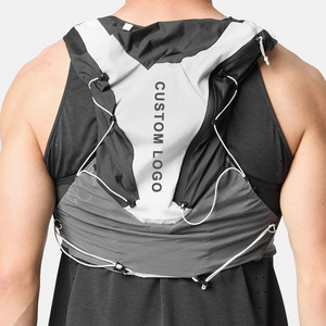 Bolsas de montar ligeras, chaleco impermeable para correr para mujeres y hombres, <span class=keywords><strong>mochila</strong></span> de hidratación ligera con vejiga de agua - Product Image 4