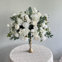 T-FT026 Hoogwaardige zijden bloemenbal centerpiece kunstmatig 50-60 cm bloemenbal voor bruiloftdecoratie