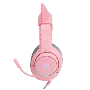 <span class=keywords><strong>Onikuma</strong></span> หูฟังสำหรับเล่นเกมระบบสเตอริโอ7.1 Cat Elf <span class=keywords><strong>RGB</strong></span> สำหรับ Ps4 Xbox PC และชุดหูฟังสำหรับเล่นเกมมีสวิตช์ - Product Image 3