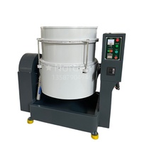 Machine de finition centrifuge de 120 L pour le détartrage et le nettoyage des surfaces métalliques avec décharge automatique