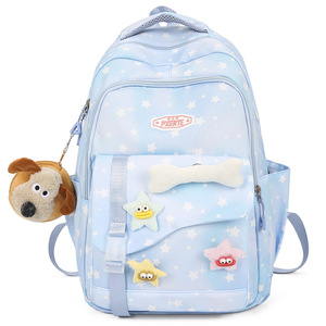 กระเป๋าเป้สะพายหลังสีสันสดใสสำหรับเด็กผู้หญิงวัยรุ่นนักเรียน - Product Image 4