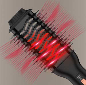Sèche-cheveux volumateur best-seller, brosse à air chaud infrarouge, sèche-cheveux ionique - Product Image 6