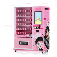 Distributeur automatique de produits pour ongles 24h/24 et 7j/7 avec écran tactile de 21,5 pouces, compatible SDK, acceptant les paiements en espèces, QR et cartes de crédit, personnalisable pour les petites entreprises