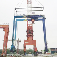Grue portique à pneus en caoutchouc RTG à double poutre de haute qualité 40t