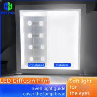 Plaque diffuseur de lumière LED anti-humidité en PET souple, film torsadé translucide pour l'électronique grand public – Fournisseur d'usine