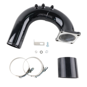 Tuyau de tube de coude d'admission à haut débit de performance pour <span class=keywords><strong>Dodge</strong></span> <span class=keywords><strong>Ram</strong></span> 5.9L Cummins <span class=keywords><strong>Diesel</strong></span> noir 2003 - Product Image 4