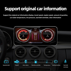12.8 inch Android Màn hình hiển thị đài phát thanh xe đa phương tiện Stereo wifi 4 gam GPS Carplay cho Mercedes Benz E Class c207 w207 - Product Image 6