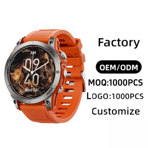 Montre connectée 2026 avec lampe torche LED, appel <span class=keywords><strong>SOS</strong></span>, boussole, batterie 430 mAh, suivi de santé, montres intelligentes personnalisées, vente en gros directe usine - Product Image 1