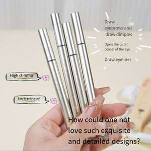 Delineador de ojos líquido de doble cabeza de etiqueta privada Delineador de ojos microlíquido impermeable y a prueba de manchas para maquillaje de ojos - Product Image 4