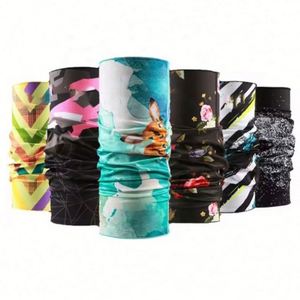Bandana multifonctionnel sans couture en microfibre de sport 100% coton, style personnalisé, populaire, protection solaire - Product Image 6
