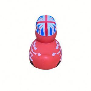Vente en gros OEM Jouet aquatique pour enfants en plastique, canard jaune de 3 pouces, style bus britannique, avec son couinement, pour piscines, Royaume-Uni - Product Image 5