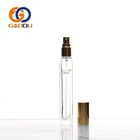 Botol Parfum Kosmetik Perjalanan Mewah Isi Ulang Kaca Kosong Ukuran Kecil 2ml 3ml 5ml 8ml 10ml 15ml dengan Pompa Semprot dan Sablon