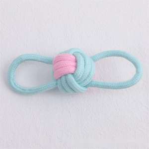 Dokuma polyester pamuk köpek taşlama diş gnawing oyuncak top pet köpek interaktif dekompresyon köpek oyuncak - Product Image 4