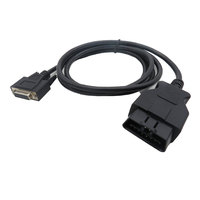 Connecteur de série D-sub à surmoulage 9 15 25 37 broches Db Femelle vers Mâle Câble