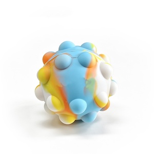 Juguetes Pop Fidget al por mayor: Bolas antiestrés 3D, juguetes para aliviar el estrés, bolas Pop para apretar, con logo personalizado para adultos - Product Image 4