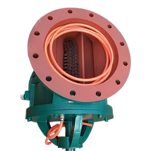 Déchargeur en forme d'étoile, vanne de décharge de cendres, dépoussiéreur, port carré rond, vanne de décharge de cendres électrique en acier inoxydable - Product Image 5