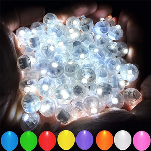 50pcs LED nhấp nháy bóng bay với Pin hoạt động ánh sáng cho bữa tiệc sinh nhật lễ hội Giáng sinh trang trí kỳ nghỉ lễ kỷ niệm - Product Image 1
