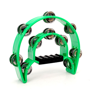<span class=keywords><strong>Tambourin</strong></span> à double rangée avec grelots métalliques, tambour de percussion à main en <span class=keywords><strong>demi</strong></span>-<span class=keywords><strong>lune</strong></span> pour enfants et adultes, idéal pour KTV, fêtes, églises et éducation musicale - Product Image 4