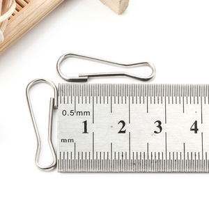 Cierre de acero inoxidable de diseño único para collar y pulsera DIY para fabricación de joyas y ropa pantalones Cierre de cortina - Product Image 3