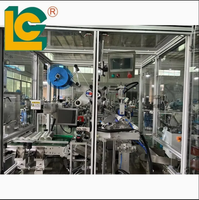 Machine d'étiquetage automatique pneumatique à grande vitesse contrôlée par PLC pour les canettes/bouteilles/sachets avec marquage laser