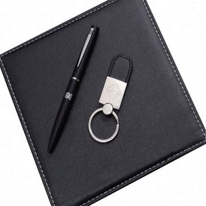 Juego de Regalo de Bolígrafo y Llavero de Cuero PU Premium - Impresión Digital Personalizada, Regalos Corporativos y de Agradecimiento para Maestros - Product Image 4