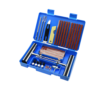 Kit de réparation de pneus, outil manuel pour voiture et <span class=keywords><strong>moto</strong></span>, patch sans chambre à air facile à utiliser, bouchon de réparation Btgj-001, garantie 12 mois - Product Image 1