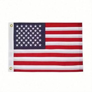 Custom Design Country United States <b>Flag</b> for 2x3ft 3x5ft 4x6ft Multi Size Embroidered US <b>Flags</b> with Custom Logo Oxford Material - Product Image 6