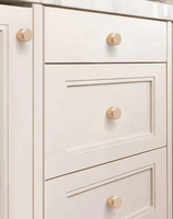 Tiroir Armoires Commodes Hôtels Poignée Extérieure Nouveau Style Personnalisé Disponible Noir Or Tirer Boutons pour Cuisine