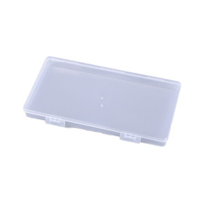 Transparent Rectangular <b>PP</b> Storage Box Office Organizer 2450 Cover for Parts and Accessories Zhejiang Made 31g 2022 - Product Image 4