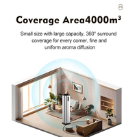 Diffuseur commercial de parfum d'arome d'alliage d'aluminium de hall d'hôtel de vaste zone 1000ML