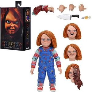 Figura <span class=keywords><strong>de</strong></span> acción <span class=keywords><strong>de</strong></span> PVC <span class=keywords><strong>de</strong></span> <span class=keywords><strong>Chucky</strong></span>, versión culto <span class=keywords><strong>de</strong></span> la serie <span class=keywords><strong>de</strong></span> televisión, con caja a color, <span class=keywords><strong>de</strong></span> NECA. - Product Image 2