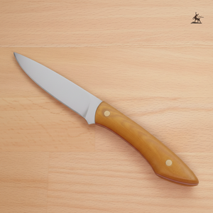 Couteau d'office Prestige 3.5 "fait main avec manche en micarta - Product Image 1