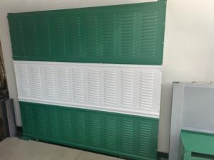 Yüksek Etkili Çevre Dostu Su Geçirmez Kolay Monte Edilen Karayolu Ses Yalıtım Çiti Ses Emici Bariyer Duvar - Product Image 4