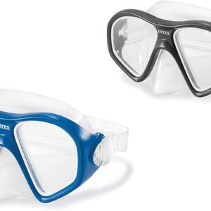 Set Maschera da Snorkeling Intex con Cinturino Regolabile e Doppia Lente, Maschera Subacquea Unisex in Vari Colori - Product Image 2