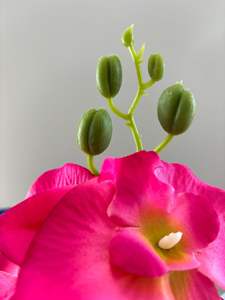 9 tiges <span class=keywords><strong>d</strong></span>'orchidées en soie, arrangement de mariage, fleur artificielle en tissu, phalaenopsis - Product Image 6