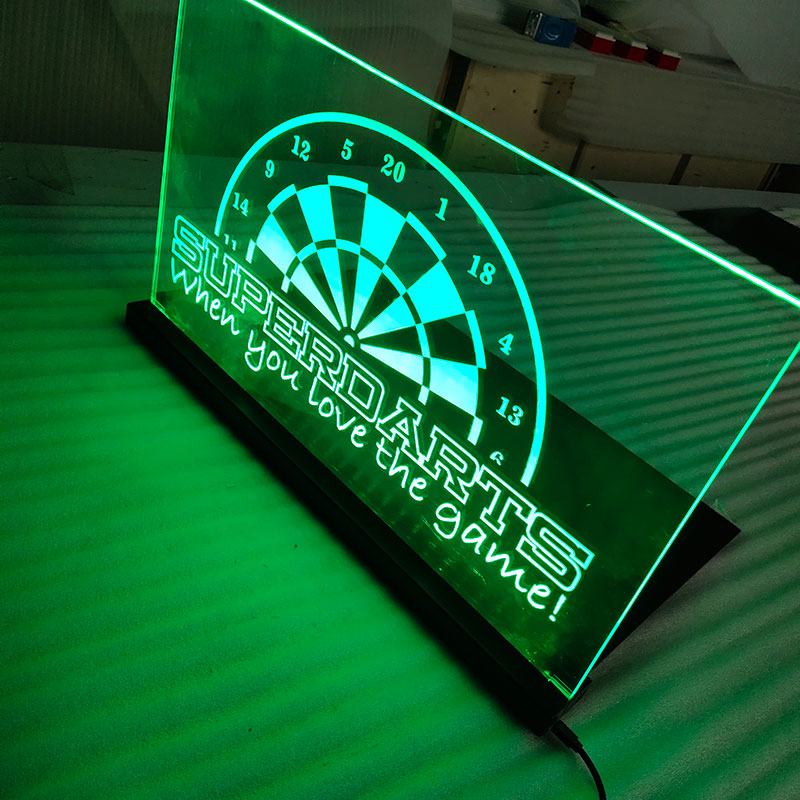 Acrylic Glowing Sign