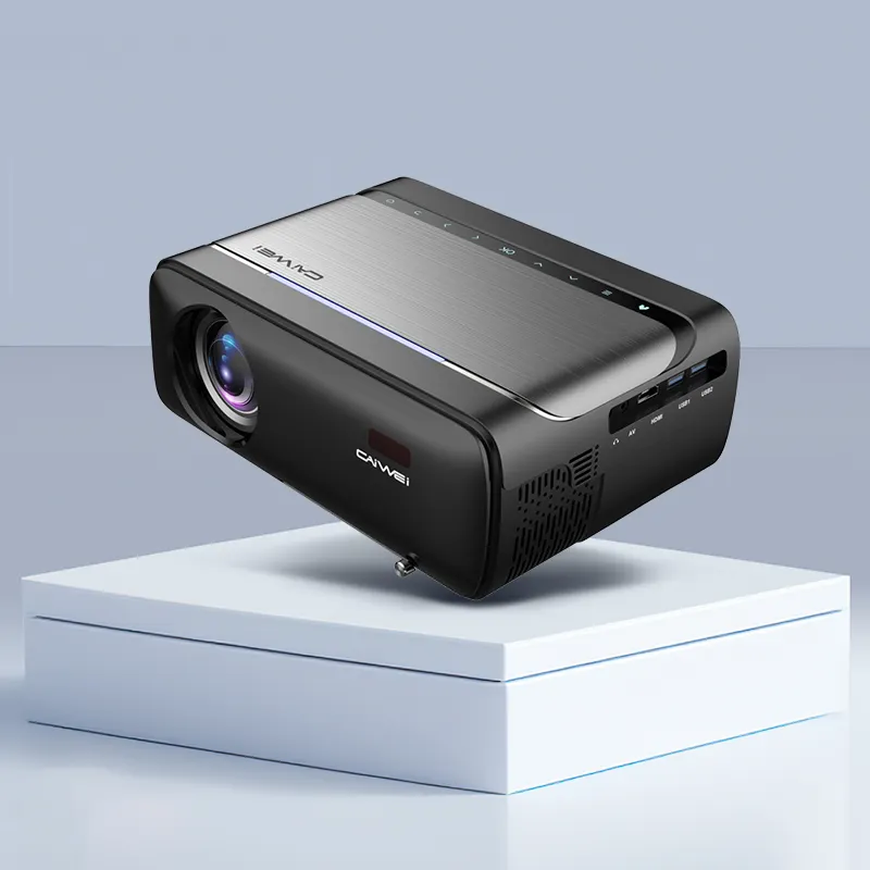 CAIWEI 2024 Upgraded Beamer 1080p Resolution Auto Focus Lens Advanced Home Theater Projector with Impressive Features