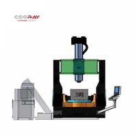 Tour-fraiseuse CNC multifonctionnelle à 5 axes COORAY CR-5MC TG1200 1200 mm pour travaux lourds