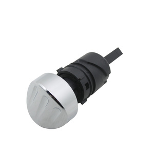 <span class=keywords><strong>Bouchon</strong></span> de remplissage de <span class=keywords><strong>jauge</strong></span> d'huile noir/chrome pour moto Harley Sportster 883 1200 Superlow Custom 2004-2020 - Product Image 1