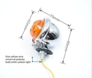 Clignotants de moto, mini feux de conduite pour moto, pièces détachées de moto - Product Image 3