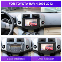 Radio mobil Din ganda 7 "Android, dengan GPS Carplay & WiFi untuk DVD Player untuk Toyota RAV4 2006-2012