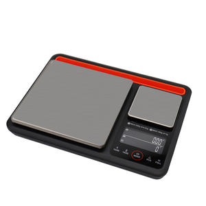 बहुक्रियाशील रसोई डिजिटल स्केल 1 जी परिशुद्धता दोहरी एलसीडी प्रदर्शित करता है डुअल प्लेटफॉर्म aaaaaaaa बैटरी रोह प्रमाणित स्टेनलेस स्टील - Product Image 5
