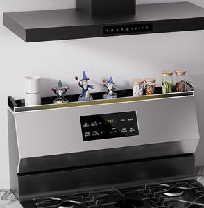 Organisateur d'épices extensible pour cuisine, étagère de four, support à épices magnétique à poser sur la cuisinière - Product Image 3