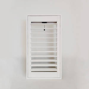 Huasheng volets électriques à commande intégrée Paulownia bois conception anti-moustiques pour les chambres à coucher moustiquaires personnalisées - Product Image 3