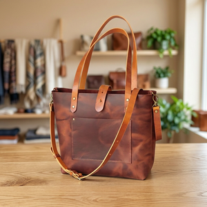 Wholesale BS INTERNATIONAL Genuine Leather Clutch Zipper Closure Customizable Designs <b>Handbags</b> Lightweight Waterproof <b>Women</b> - Product Image 6