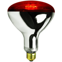 Lampe chauffante infrarouge épaissie 100W/150W/200W/250W pour l'élevage de poulets, porcs et animaux
