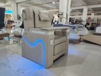 Fauteuil de massage électrique inclinable pour pédicure, chaise de luxe pour salon de manucure et spa, canapé multifonctionnel pour soins des pieds, idéal pour salon et spa