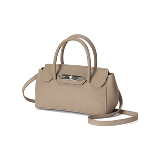 Sac à main de luxe léger en cuir véritable pour femme, sac à bandoulière simple en cuir de vachette pleine fleur BK KL - Product Image 1