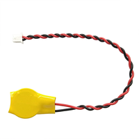 ML1220 Batería de botón recargable 3V 17mAh con cable para placa base de computadora CMOS